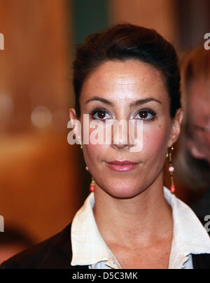 La princesse Marie du Danemark participe au UNESCO / L'Oreal award de ''Sbourses pour les femmes et la science'' à l'Académie Royale des Sciences de Copenhague, Danemark, 28 janvier 2010. Photo : Albert Nieboer (Pays-Bas) Banque D'Images