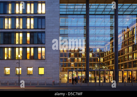 Berlin, Allemagne, le Foreign Office au crépuscule Banque D'Images