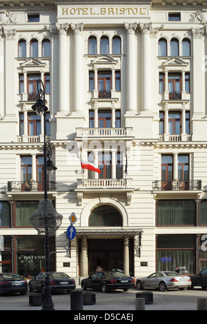 Varsovie, Pologne, l'hôtel Bristol dans la banlieue de Cracovie Banque D'Images