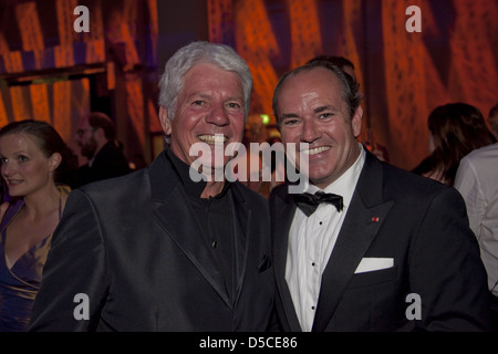 Thomas Stein et Wolfram Kons Deutscher Fernsehpreis en ColoneumAftershow au parti. Cologne Allemagne Banque D'Images