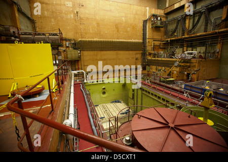 Rheinberg, Allemagne, le démantèlement de la centrale nucléaire Rheinberg Banque D'Images