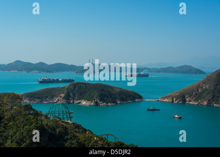 Vue sur Repulse Bay à Hong Kong Banque D'Images