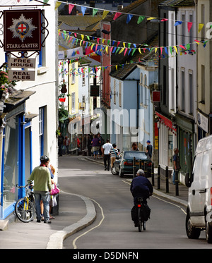 High Street, Falmouth, Cornwall, Angleterre Banque D'Images