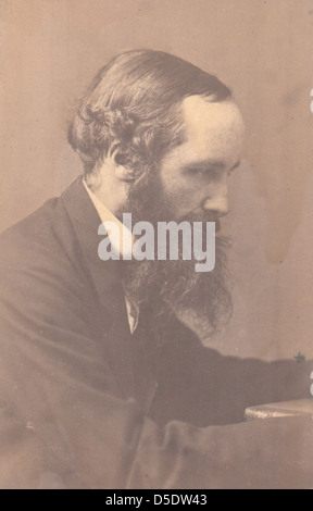 Portrait de James Clerk Maxwell (1831-1879), physicien Banque D'Images