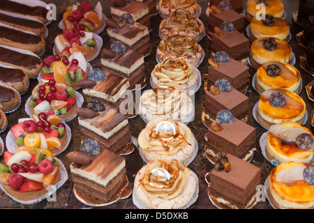 Vitrine Patisserie Meert Lille Banque D'Images