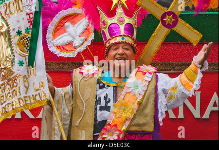 King au carnaval, Veracruz, Mexique Banque D'Images