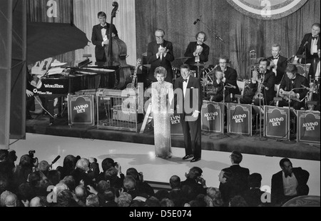 1985 Bal Inaugural : Président et Mme Reagan National Air and Space Museum Banque D'Images