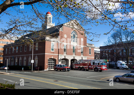 Le Service d'incendie à Cambridge (Massachusetts, USA) Banque D'Images