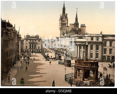 [Castle Street et les bâtiments municipaux, Aberdeen, Écosse] (LOC) Banque D'Images