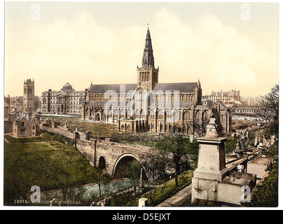 [Cathédrale, Glasgow, Écosse] (LOC) Banque D'Images