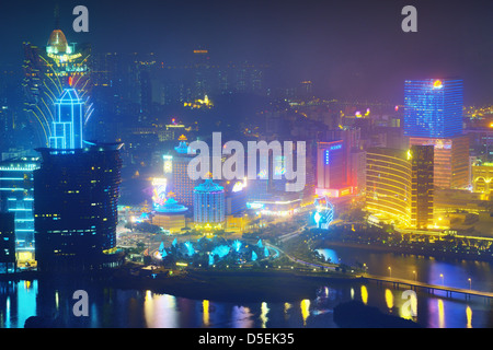 Resort casinos de Macao, Chine. Banque D'Images