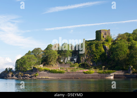 Château de Dunollie à Oban - An-t-Oban, Argyll and Bute, Ecosse Banque D'Images