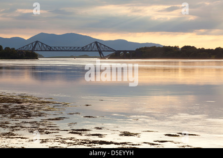 Pont sur le Loch Etive près de Oban, Argyll and Bute, Ecosse Banque D'Images