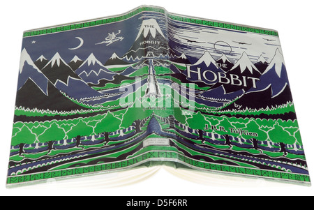 Le Hobbit par JRR Tolkien Banque D'Images