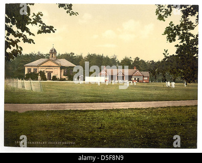 [Collège militaire royal, terrains de cricket, Sandhurst, Camberley, Angleterre] (LOC) Banque D'Images