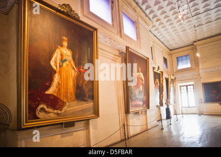 Galerie Photo Frame à Fort Museum, Fort St George, Chennai, Tamil Nadu, Inde Banque D'Images