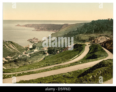 [Bouley Bay, Jersey, Channel Islands] (LOC) Banque D'Images