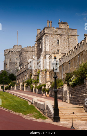 L'Angleterre, Berkshire, Windsor, château, Chevaliers de la jarretière grâce et faveur immobilier Banque D'Images