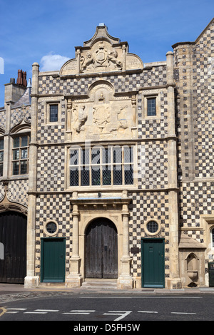 Hall de la Guilde de la Sainte et indivisible Trinité Kings Lynn Banque D'Images