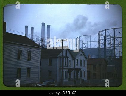 Près du front de mer, New Bedford, Massachusetts (LOC) Banque D'Images