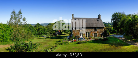 Cottage à proximité de Mortain, Normandie, France Banque D'Images