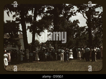 Un quatrième de juillet, fête, l'île de Sainte-Hélène, L.C. (LOC) Banque D'Images