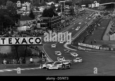 1000 KM Spa,1985, Porsche 962, C, Derek Bell (GB)/Hans-Joachim coincé (D) Banque D'Images