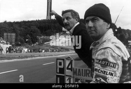 Bob Wolleck, Martini Lancia, 1000 KM Spa, Belgique Banque D'Images