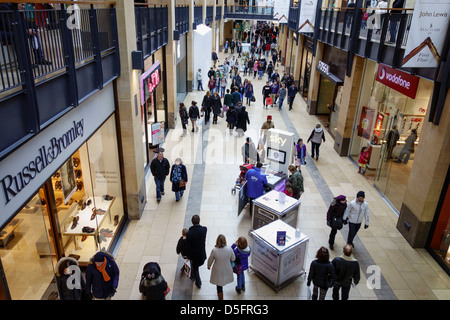 Le centre commercial Grand Arcade Mall Cambridge Angleterre UK Banque D'Images