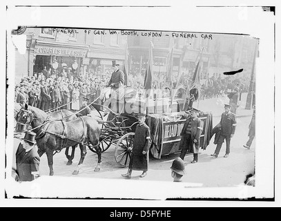 Les funérailles du général Wm. Booth, Londres - Voiture funéraire (LOC) Banque D'Images