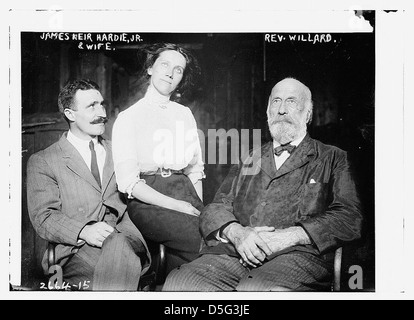 James Hardie Jr. et sa femme, le révérend Willard (LOC) Banque D'Images