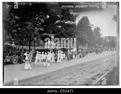 Suffrage universel pageant (LOC) Banque D'Images