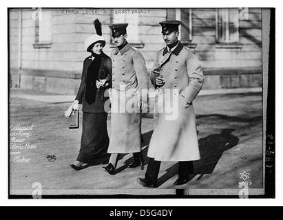 Victoria Luise & Ernst August (LOC) Banque D'Images