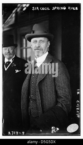 Sir Cecil Printemps Riz (LOC) Banque D'Images