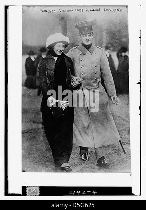 La princesse Victoria Louise et mari (LOC) Banque D'Images