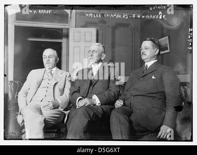 W.A. Knapp, Wm. Lee Chambers, G. W.W.Hangar (LOC) Banque D'Images