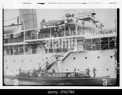 Réunion de l'Empereur et Roi d'Italie (LOC) Banque D'Images