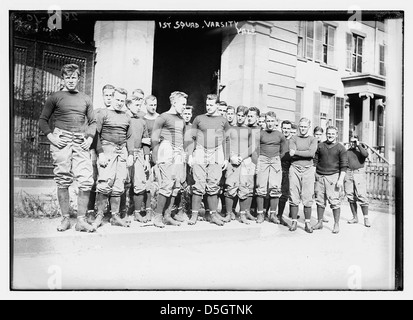 1ère Squad Varsity - Yale (LOC) Banque D'Images