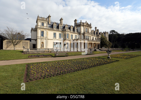 Vue extérieure de Dyffryn Chambre. Les nouvelles chambres à Dyffryn House Banque D'Images