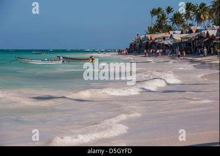 République dominicaine, Punta Cana, Higuey, Bavaro Beach, Bavaro, marché Banque D'Images