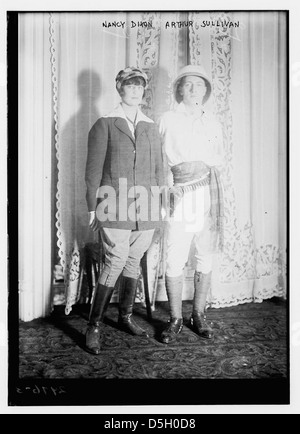 Nancy Dixon et Arthur Sullivan (LOC) Banque D'Images