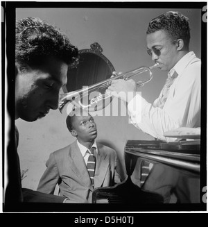 [Portrait de Howard McGhee et Miles Davis, New York, N.Y., ca. 1947 septembre] (LOC) Banque D'Images