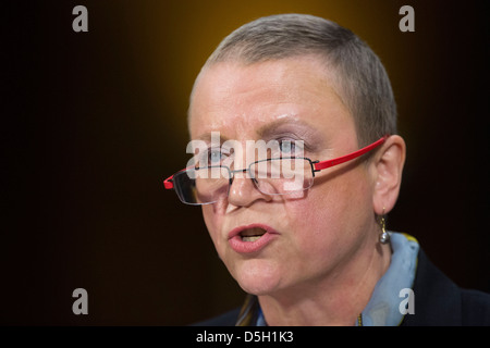 Irene dorer, président et chef de la direction de HSBC Bank USA, N.A., témoigne. Banque D'Images