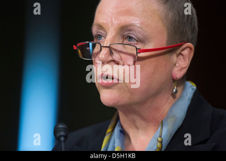 Irene dorer, président et chef de la direction de HSBC Bank USA, N.A., témoigne. Banque D'Images