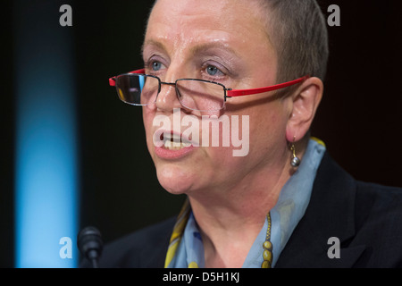 Irene dorer, président et chef de la direction de HSBC Bank USA, N.A., témoigne. Banque D'Images