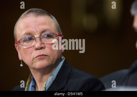 Irene dorer, président et chef de la direction de HSBC Bank USA, N.A., témoigne. Banque D'Images