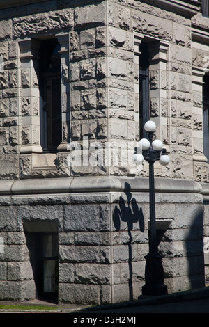 Amérique du Nord, Canada, Colombie-Britannique, Victoria, bâtiment du Parlement. Banque D'Images