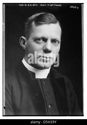 Pasteur G. K. A. Bell (Doyen de Canterbury) (LOC) Banque D'Images