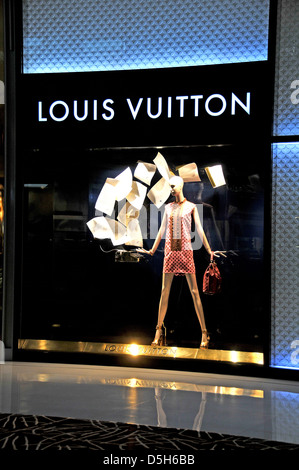 Louis Vuitton Dubaï Mall Dubaï ÉMIRATS ARABES UNIS Banque D'Images