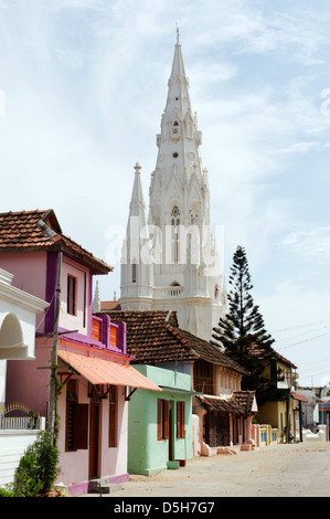 Notre Dame de l'église de rançon dans Kanyakumari Inde du Sud Banque D'Images